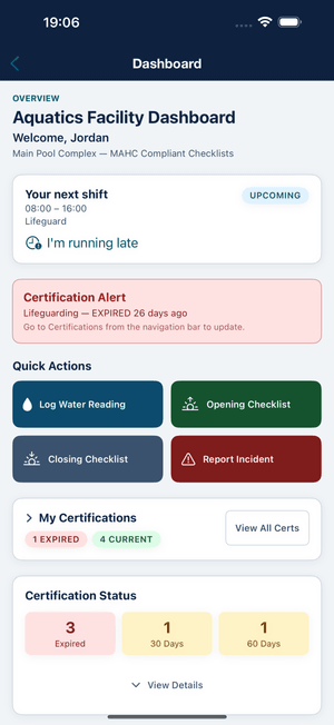 OnDeck on iPhone